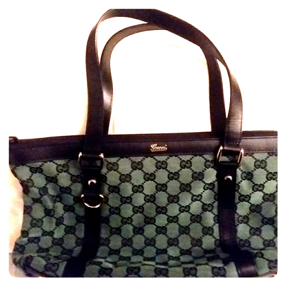 Gucci canvas bag